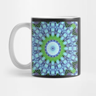 Circuitboard fire Kaleidoscope Pattern (Seamless) 7 Mug